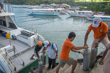 loading tanks